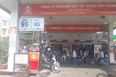 TP Hồ Chí Minh: Nhiều người tiêu dùng đã chọn xăng sinh học E5