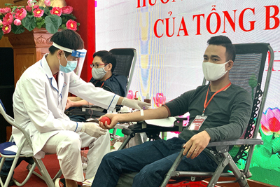 Mặt trận Tổ quốc Việt Nam vận động toàn dân tham gia hiến máu tình nguyện