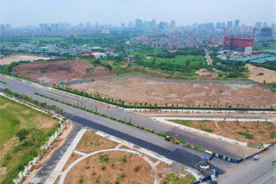 Tuyến đường nghìn tỷ Nguyễn Xiển – Xa La kết nối với KĐT Thanh Hà sắp hoàn thành