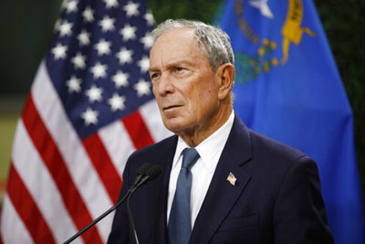 Tranh cử Tổng thống Mỹ 2020: Tỷ phú Bloomberg đối mặt thách thức từ cánh tả và cánh hữu