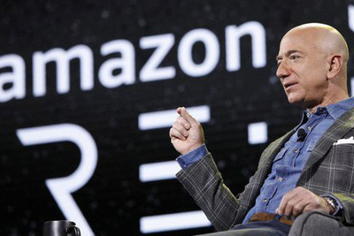 Cổ phiếu tăng vọt 5%, giá trị Amazon đạt 1,1 nghìn tỷ USD