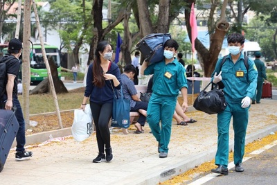 TP Hồ Chí Minh: Hơn 19.000 người hết thời gian theo dõi cách ly Covid-19