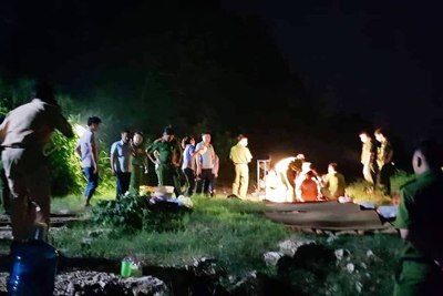 Tìm thấy thi thể 4 nam thanh niên bị đuối nước ở sông Đà