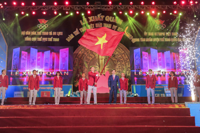 Đoàn thể thao Việt Nam xuất quân tham dự SEA Games 30