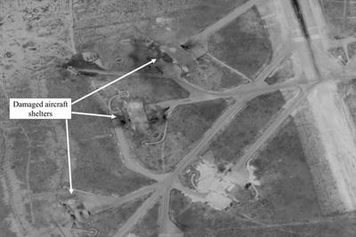 Sau không kích, Syria tiếp tục bắn hạ 13 tên lửa nhắm vào 2 căn cứ không quân