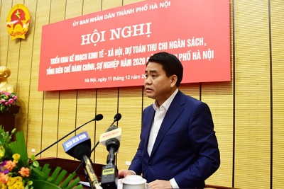 Chủ tịch Nguyễn Đức Chung: “Quyết tâm thi đua phấn đấu ngay từ ngày đầu, tháng đầu năm”