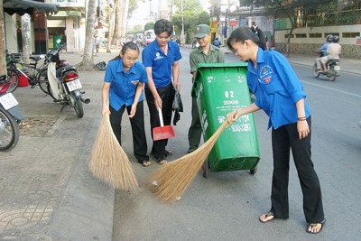 Quận Hoàn Kiếm tích cực tổng vệ sinh môi trường