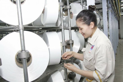Nhà máy Xơ sợi Đình Vũ xuất bán 149 tấn sợi Filament