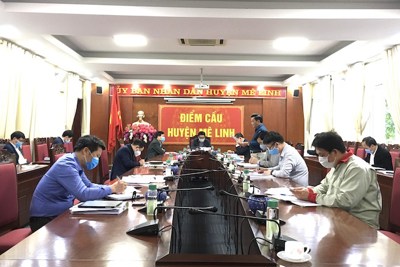 Vùng cách ly thôn Hạ Lôi (Mê Linh): 73% ca F1 là người dân xóm Bàng