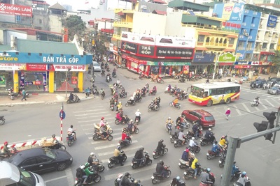 Tổ chức giao thông nút Trương Định - Tân Mai chưa hợp lý
