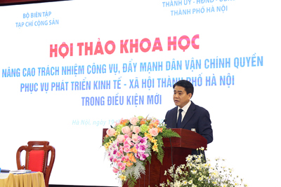 Hà Nội: Nâng cao trách nhiệm công vụ, đẩy mạnh dân vận chính quyền trong điều kiện mới