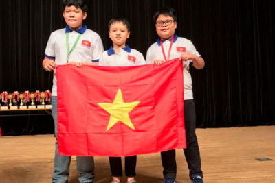 Đoàn học sinh Việt giành 3 giải kim cương kỳ thi WMI 2019