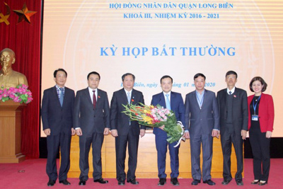 Quận Long Biên có Phó Chủ tịch UBND mới