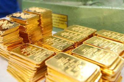 Giá vàng giảm mạnh ngày Vía Thần tài, vàng SJC đã rời mốc 45 triệu đồng/lượng