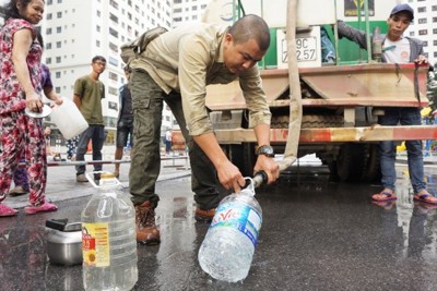 Đã tìm ra nguyên nhân khiến nước sạch cấp cho cư dân HH Linh Đàm có mùi tanh