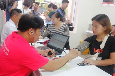 Khai trương điểm hiến máu cố định tại quận Thanh Xuân