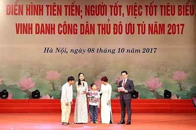 Danh sách khen thưởng “Người tốt, việc tốt” năm 2018 trên địa bàn TP Hà Nội
