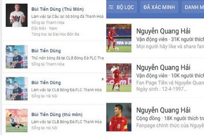 U23 Việt Nam thành từ khóa HOT trên Google, xuất hiện nhiều tài khoản Facebook giả mạo