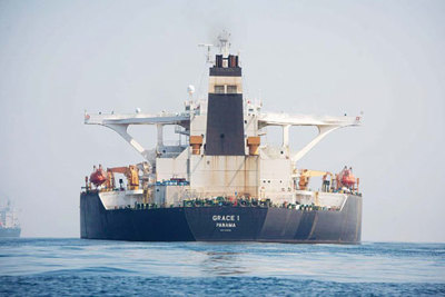 Gibraltar thả siêu tàu chở dầu của Iran bất chấp Bộ Tư pháp Mỹ ngăn cản