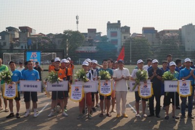 Khai mạc Giải Giao lưu Bóng đá Hanoitourist Cup 2019