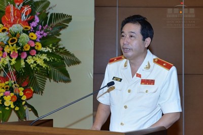 Thiếu tướng Lê Đình Nhường bị cho thôi đại biểu Quốc hội