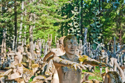 Khu rừng "ma quái" hút khách ở Phần Lan
