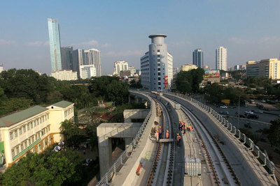 Dự án đường sắt Nhổn - Ga Hà Nội: Bước tiến dài trên hành trình về đích