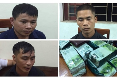 Nghệ An: Phá đường dây ma túy "khủng", bắt 3 đối tượng