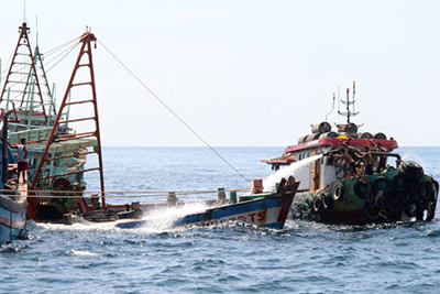 Bộ Ngoại giao lên tiếng về việc Indonesia bắt giữ, tiêu hủy tàu cá Việt Nam