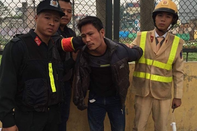 Hà Nội: Vừa giật điện thoại, tên cướp bị cảnh sát 141 tóm gọn