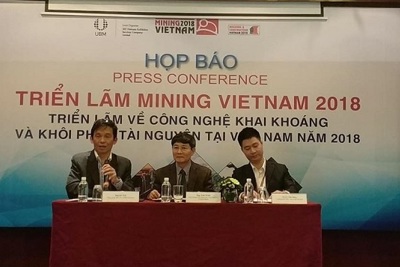 170 doanh nghiệp tham gia Mining Vietnam 2018