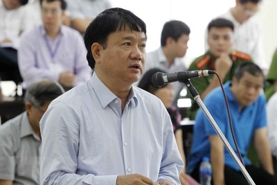 Phúc thẩm vụ án tại PVN, PVC: Xét hỏi phần kháng cáo của ông Đinh La Thăng
