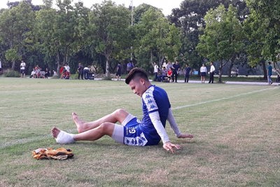 Quang Hải chấn thương trước thềm trận chung kết AFC Cup 2019