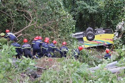 Khởi tố vụ án liên quan đến tai nạn xe khách rơi xuống đèo Hải Vân