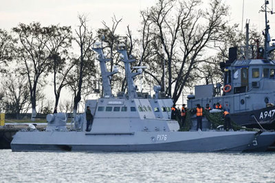 Kiev cần ghi nhận thiện chí của Moscow khi thả 3 tàu chiến bị bắt giữ ở Eo biển Kerch