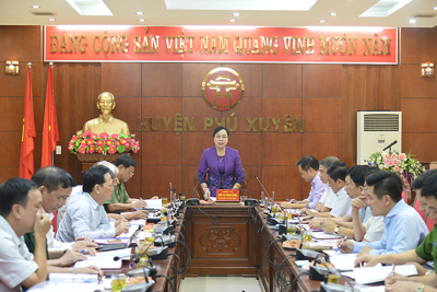 Huyện Phú Xuyên: Chú trọng giải quyết những vụ việc “nóng” ngay từ cơ sở