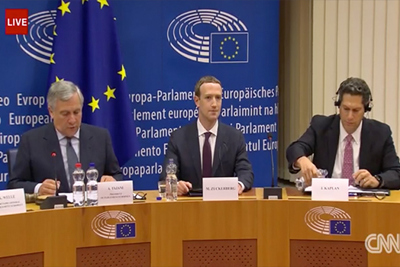 Mark Zuckerberg bị chỉ trích gay gắt vì né tránh câu hỏi tại Nghị viện châu Âu