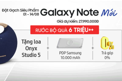 Đã có thể đặt trước Galaxy Note 10, giá từ 28 triệu đồng