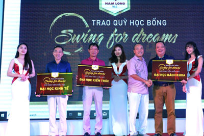 Nam Long FRIENDSHIP GOLF TOURNAMENT 2018 gây quỹ cho sinh viên nghèo hiếu học