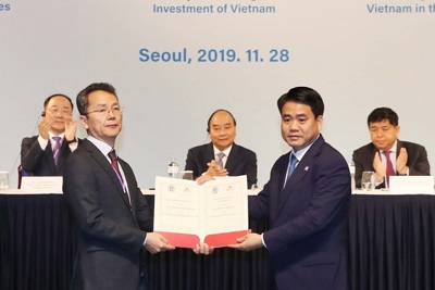 Thủ tướng Chính phủ Nguyễn Xuân Phúc: Mong hợp tác Hàn - Việt thêm những kỳ tích mới