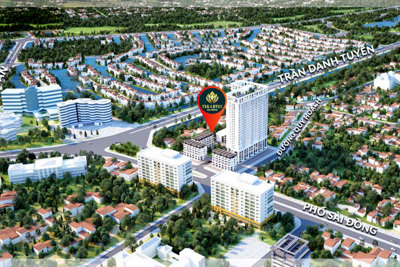 "Soi" giá trị của dự án mới “giải tỏa cơn khát” cầu căn hộ cao cấp tại Long Biên