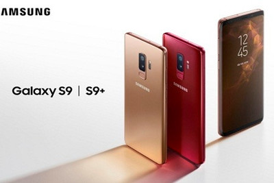 Galaxy S9 và S9 Plus phiên bản đỏ và vàng lên kệ vào tháng 6