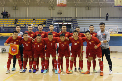 Tuyển Futsal Việt Nam thua trận tại Tây Ban Nha