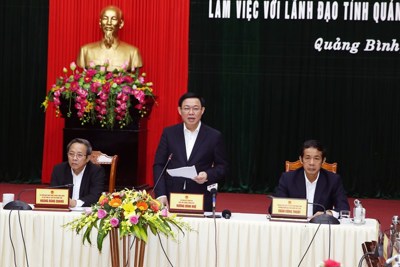 Phó Thủ tướng Vương Đình Huệ: Quảng Bình cần phát triển các sản phẩm du lịch đặc trưng