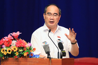 Bí thư Thành ủy TP Hồ Chí Minh hứa giải quyết các vấn đề gây bức xúc ở Thủ Thiêm