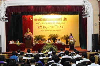 Khai mạc kỳ họp thứ 7, HĐND quận Nam Từ Liêm