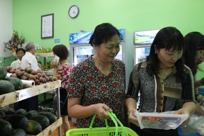 Quận Thanh Xuân sẽ bán hàng thực phẩm an toàn online
