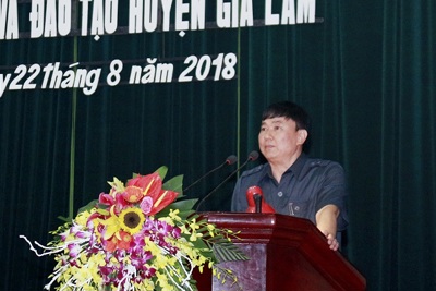 Huyện Gia Lâm triển khai nhiệm vụ năm học mới