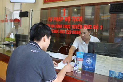 Hà Nội thực hiện dịch vụ công trực tuyến mức độ 3, 4: Phục vụ người dân, DN tốt hơn