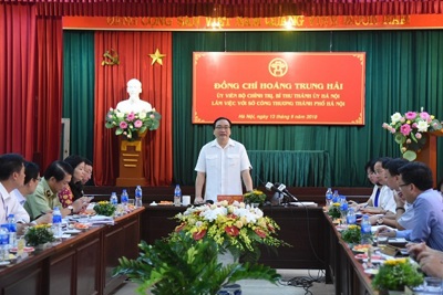 Bí thư Thành ủy Hoàng Trung Hải: Phát triển hơn nữa về công nghiệp để xứng với tiềm năng